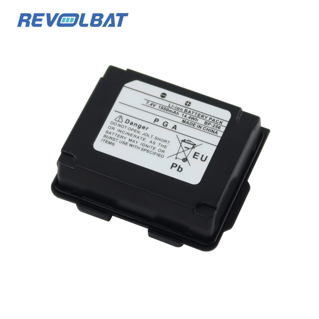 BP-256 BP256 1620mAh Two Way Radio Li-ion Battery BP-256 7.4 V Capacity 1950mAh for IC-92AD IC92 Walkie Talkie