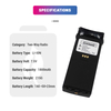 PMNN4047 FTN6573 FTN6574 PMN4047BR PMR4047 7.5V 1800mAh Li-ion Walkie Talkie Battery for MTP700 MTP750
