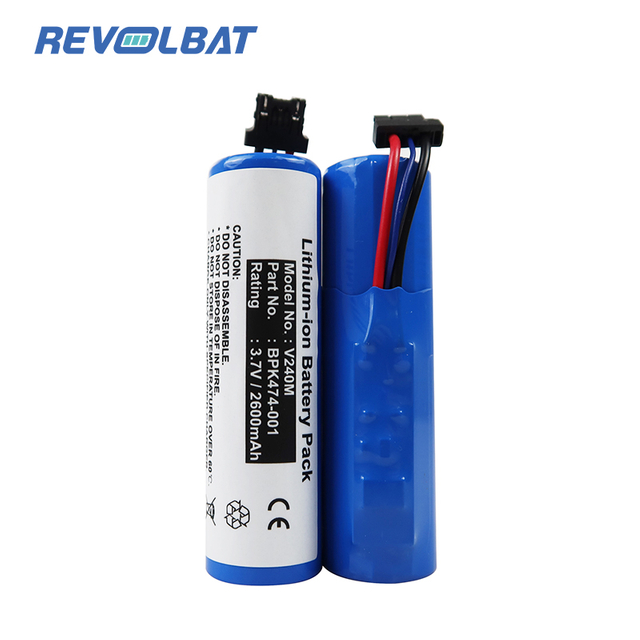 3.7v 2600mah Li-ion Replacement Lithium Ion BPK474-001 V240m Pos Termina Battery for Verifone V240M Payment Terminal