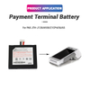 Li-ion 7.2V 2200mAh Rechargeable JTH-J128 21CP4/56/65 battery pos android A930 Battery for pax a930 pos terminal