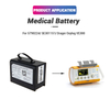 New Replacement 11.1V 5600mAh Li-ion Lithium-ion 5790224-08 5790224 Medical Ventilator Monitor Battery for Drager Oxylog VE300 
