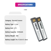 High Quality Lithium Ion 3.7V 3500mAh Replacement BAT-SCN01 3820 3820i 4820 4820i S-L-0526-E Li-ion Battery For Barcode Scanner