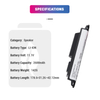 330107 Speaker Battery Replacement Li-ion 11.1V 2600mAh 359495 404600 Bluetooth Speaker batteries for bose Soundlink 3 II