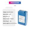 3.7V 5200mAh Li-ion Replacement 730022 730040 BT700 136020805B Barcode Scanner Battery for Honeywell Vocollect Talkman T5 A500 A4700