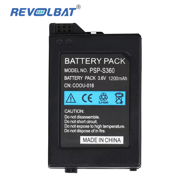 Gamepad Controller Batteries PSP-S360 3.6V 1200mah Li-ion Replacement Battery for Sony PSP PlayStation 2000 3000 PSP2000 PSP3000