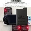 Factory Game Console Replacement Battery 3.6V 1800mAh Lithium Rechargeable Battery Pack For Sony PSP 1000 PSP-110 G