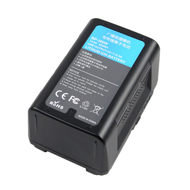 14.4 V 21000mAh BP-300W BP-190WS BP-95WS 300Wh V Mount V Lock Battery for Camcorder Broadcast Video Camera