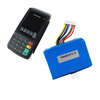 Li-ion Battery Replacement IP604355-2P Payment Terminal Battery Pack 3.7V 2100mAh for Castles V3 VEGA3000-3G POS