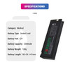 Replacement 12V 2300mAh FB1223 Medical Battery for Vital Signs Monitor PM9000 PM8000 PM7000
