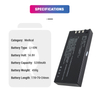14.8V 5200mAh Li-ion Replacement LHJ18650 JHOTA18650 HYLB-1010 Medical Battery for COMEN C50 C60 8000D Vital Signs Monitor Battery