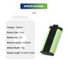 Speaker Battery 2600mAh 3400mAh 533-000146 for Logitech Ultimate Ears Megaboom 3 084-000845 984-001362 S-00171