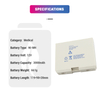 High Quality Replacement Ni-MH 12V 3000mAh 30344030 Medical Defibrillator Battery For GE CardioServ 30344030 SCP 913/915/922 Defibrillator