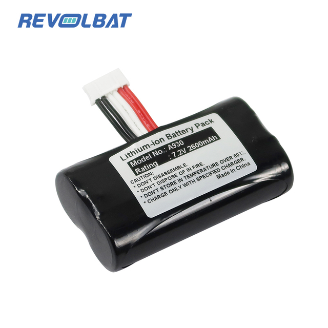 Lithium Ion 7.2V 2600mAh Li-ion Replacement XKD_173 YW-002 LD18650A LD18650D Battery for Pax A930 A910 N910 N900 N510 POS Terminal