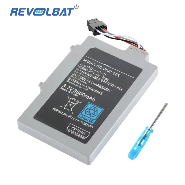  3.7V 3600mAh Lithium 3.7V 3200mAh Game Console Battery WUP-001 for Nintendo Wii U GamePad WUP-001
