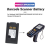 Replacement PDA Battery X3 BT-0015 3.7V 5200mAh Barcode Scanner Bateria for Datalogic Skor/pio
