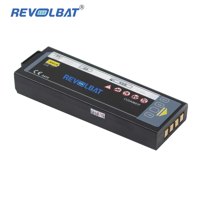 CUSA0601F Li-MnO2 12V 4050mAh Non-rechargeable 110604-O Battery for CU Medical Defibrillator I-PAD IPAD SP1 SP2 NF1200