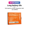Payment Terminal Replacement Battery For Sunmi P2 T6900 2ICP5/58/84 2500mAh 19.00Wh Payment Terminal