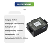 Medical Battery Compatible 989803150161 Defibrillator Aed M2720-64001 PHILIPS Schiller Rechargeable Lithium Battery