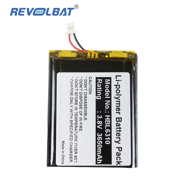 Digital Barcode Scanner Replacement HBL6310 3.8V 3650mAh Rechargeable Li-polymer Battery for EA500 EA502 EA506 EA508