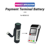 Lithium-ion OEM ODM 3.7V 2600mAh Li-ion Rechargeable Replacement G2 18650 Battery for Nexgo Pos Payment Terminal