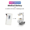Li-ion 11.1V 2500mAh Lithium Ion 3543PR X Radiography Systems Medical Battery for 31CP7/34/50-2 MobileDiagnost WDR