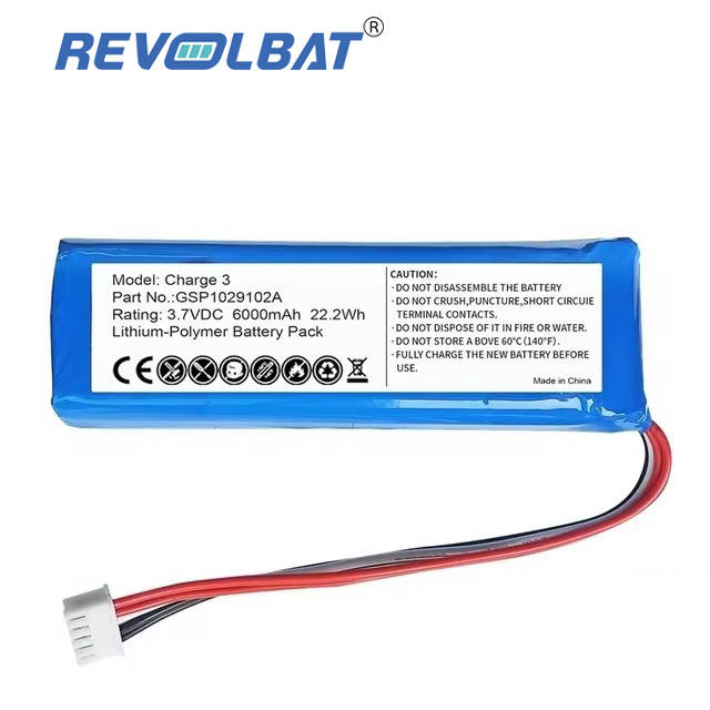 Replacement Li-Polymer 6000mah Battery for JBL Charge 3 Charge3 GSP1029102A Batteria