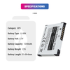 419964-001 Li-ion Battery Pack 3.7V 1250mAh RX4000 GPS Battery Replacement for RX4000 IPAQ Rx4200 IPAQ Rx4240