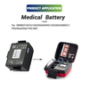 Medical Battery Compatible 989803150161 Defibrillator Aed M2720-64001 PHILIPS Schiller Rechargeable Lithium Battery