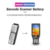 3.6v 3300mAh 12.21Wh Barcode Scanner Replacement Battery For Zebra MC20 BT-000450 BT-000450-67 BTRYMC2035MA01 