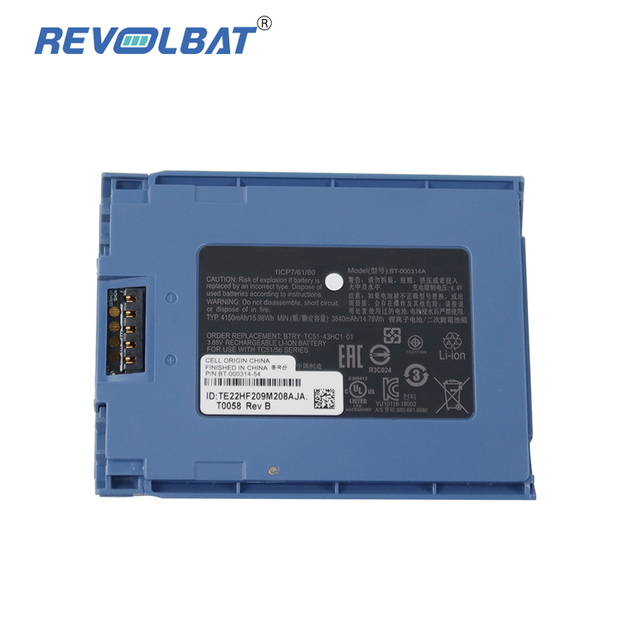Replacement Battery 4300mAh BT-000314 BT-000314-01 BT-000443 Barcode Scanner battery For Zebra TC51 TC56 TC57 TC510 Scanner Batteries