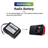 12V 2000mAh NI-MH Ni-mh 533-000050 HRMR15/51 NT210AAHCB10YMXZ XR0001 Radio Battery for Squeezebox Radio X-R0001