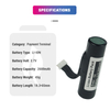 Lithium-ion OEM ODM 3.7V 2600mAh Li-ion Rechargeable Replacement G2 18650 Battery for Nexgo Pos Payment Terminal