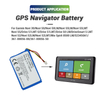 Ultra High Capacity Li-ion 3.7V 1100mAh Replacement Digital GPS Battery for GPS Navigator 361-00056-50 361-00056-00