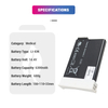 14.4V 6300mAh Lithium Ion Rechargeable 4ICR19/65-3 1082662 Medical Battery for Philips Respironics SimplyGo Portable Oxygen Concentrators