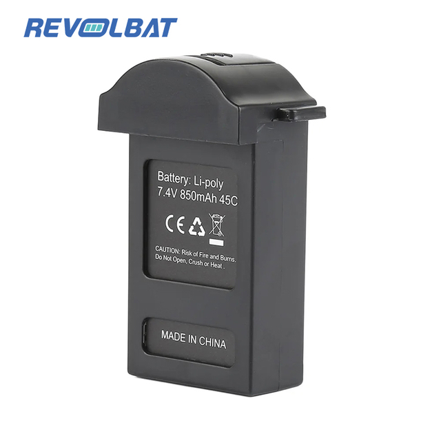 7.4V 850mAh Li-polymer Rechargeable Drone Battery RC Helicopter Battery for MJX B3Mini Bugs 3Mini Remote control aircraft 