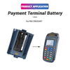 7.2V 2200mAh Li-ion IS497 7.2V 2200mAh Battery Suitable For Pax S90 IS497 Integrated Cover Battery