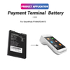 7.4V 2000mah Handhold POS Machine Payment Terminal Rechargeable Li-ion Battery 524912 for OnePos P1000 Machine System