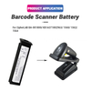 Factory OEM Replacement Li-ion 3.7V 5200mAh BA-001800 KB1A371802963 Barcode Scanner Android Battery for CipherLAB 1560 1562 1564