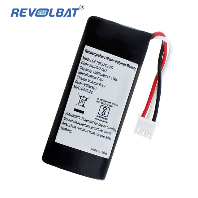 MF90 pos batteries Replacement Lithium ion 7.4V 1500mAh v71 H9 EPT852762-2S POS Battery for Morefun Pos Terminal Machine
