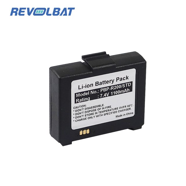 Lithium Ion 7.4V 1100mAh Replacement Li-ion PBP-R200 STD 2ICP6/34/50 batteryry for Bixolon Barcode Scanner
