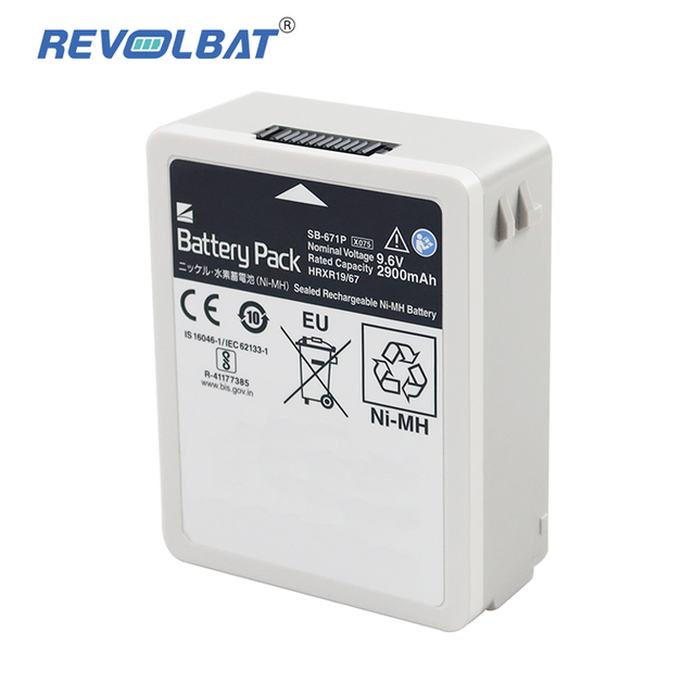 Rechargeable Li-ion 9.6V 2900mAh Battery Accessories SB-671P Battery for Nihon Kohden BSM 3000 6000