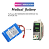 New NI-MH Rechargeable Accumulator Replacement 9.6V 8N-1200SCK Track Code 3000mAh Battery for Terumo Syringe PUMP TE171 TE172