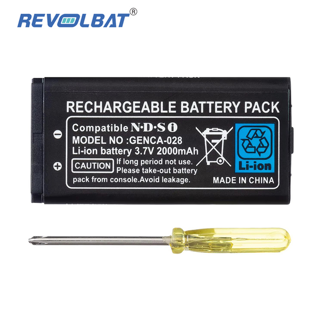 3.7V 2000mAh TWL003 TWL-003 TWL 003 Rechargeable Lithium Battery for Nintendo DSi NDSi Gamepad