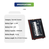 Li-ion 3.8V 4090mAh Rechargeable BT50-BTSC Barcode Scanner battery for CT40 CT50 CT60 318-055-014 PDA batteries