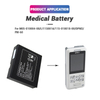 Medical 3.7V 1800mAh High Quality Lithium Ion Replacement Battery M05-010004-08 LI11S001A 115-018018-00 115-018019-00 for PM-60