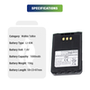 BP-272 Battery 1880mAh Replacement Li-ion Battery for ICOM ID-31A ID-31E ID-51A ID-51E Two Way Radio Battery with Belt Clip