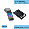 Lithium Ion Li-ion 7.4V 2800mAh Rechargeable Replacement YJ455385P Pos Battery for Z91 POS Payment Terminal