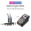 3.7v 3400mah 2600mah Replacement Lithium Ion BPK260-002-01-A Vx675 POS Terminal Batteries For Verifone VX675 VX690 C680 Pos Machine