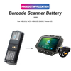 3.8V 2600mAh Li-ion Rechargeable Lithium Ion HBLU2 ACC-HBLU2-2600 Mobile Terminal PDA Battery for Urovo U2 Barcode Scanner