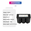 High Quality Sealed Lead 6V 8000mAh Replacement 0859-0012 Vital Signs Monitor Medical Battery for Philips A3 Agilent A3 ADI / Ademco 465680